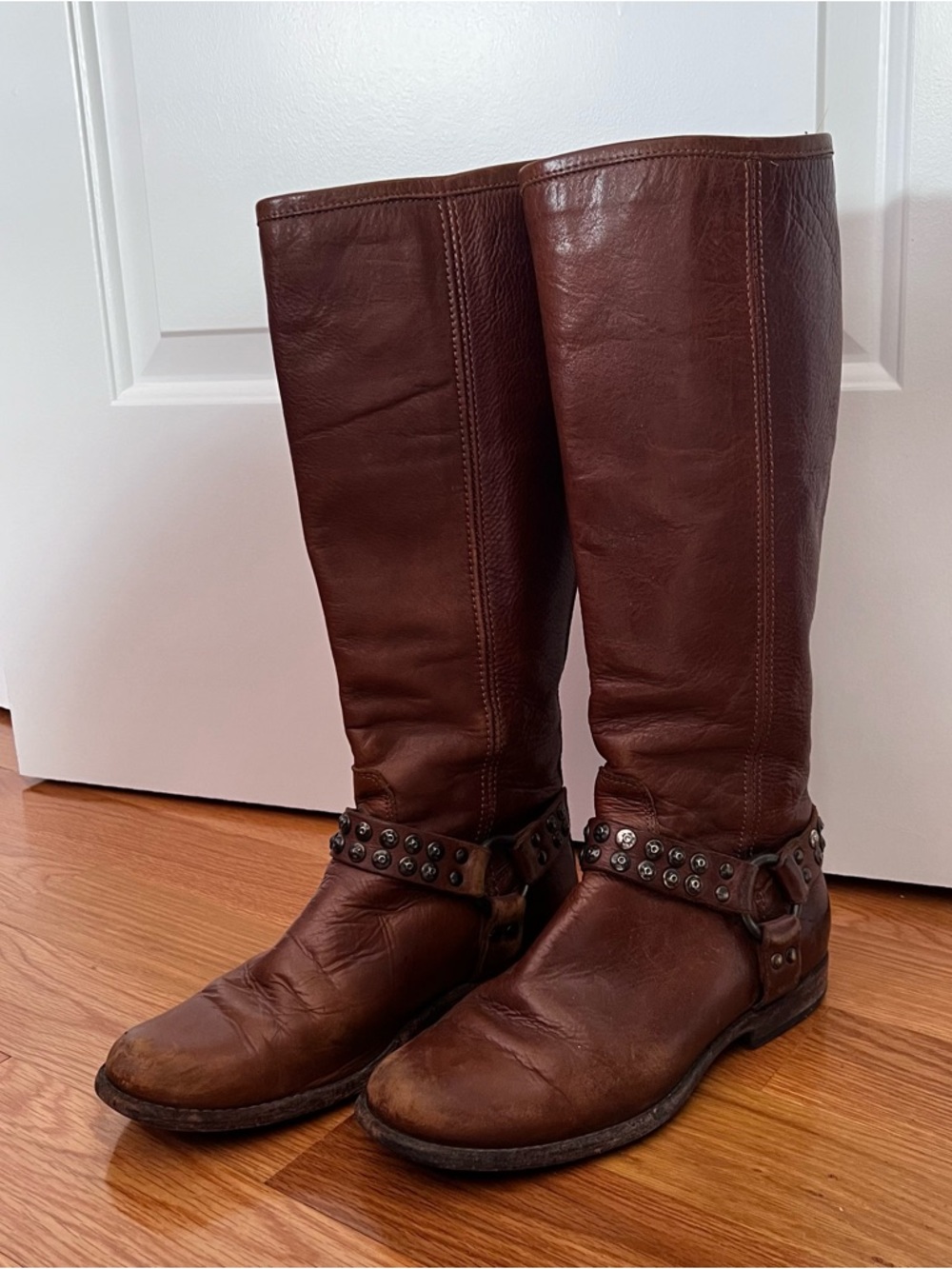 Frye Phillip Studded Harness Boot